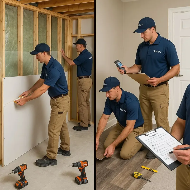 Repairs and Reconstruction process in Pepin County, WI